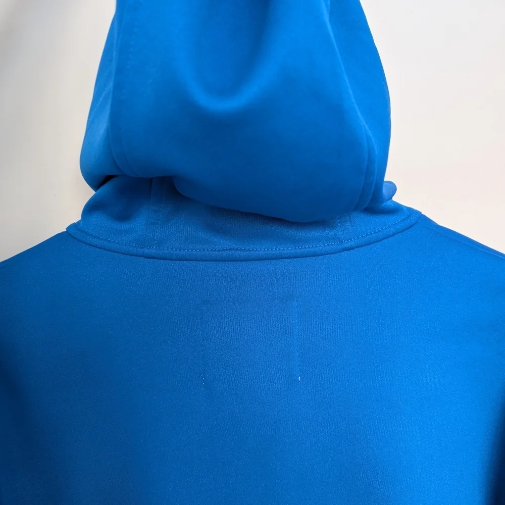 Burton Snowboard Company Dryride Hoodie Men's Medium Blue Pullover Spellout